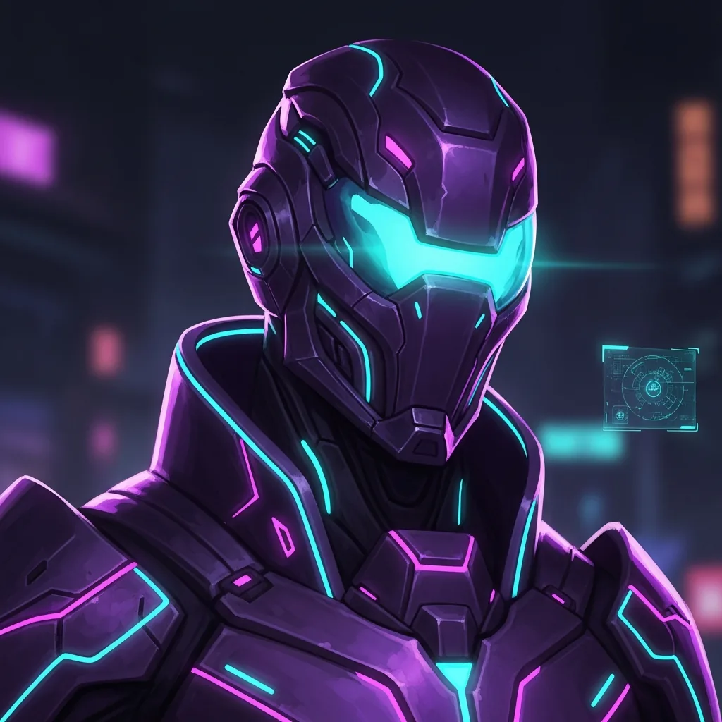 Guardian I — purple faction portrait